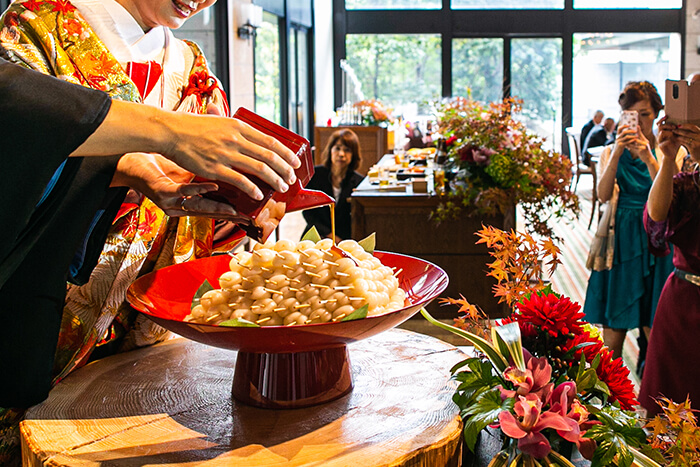 和ならではの演出も楽しめる