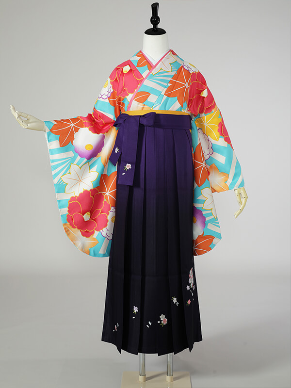 卒業式・袴　着物コレクション-4
