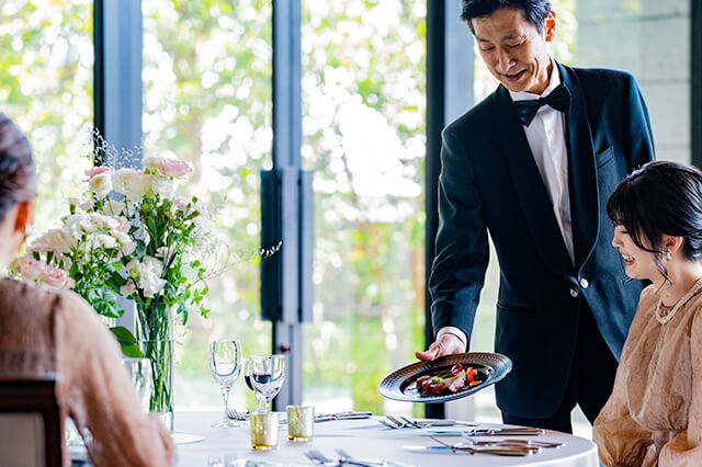 新婦3位-無料婚礼コース料理試食